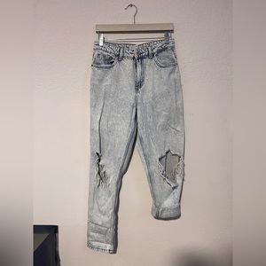 Ripped Mom Jeans